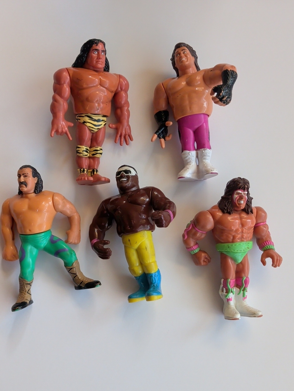 Lot of WWF / WWE Hasbro Wrestling Figures
